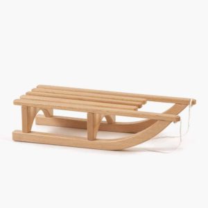 MINIKANE LUGE EN BOIS PEPETE