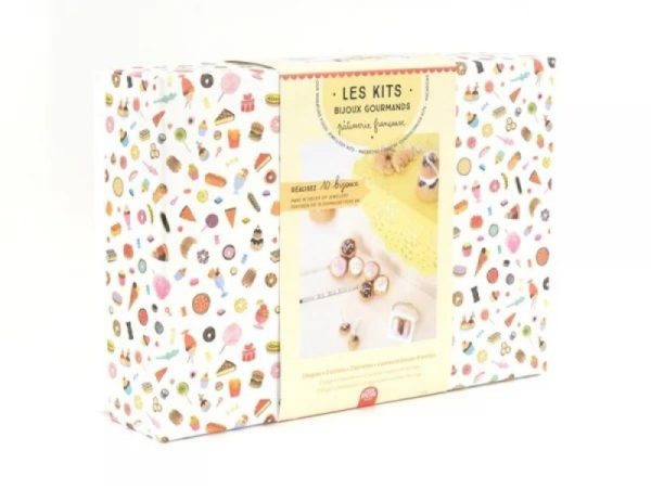 Kit bijoux gourmands - Pâtisseries fran