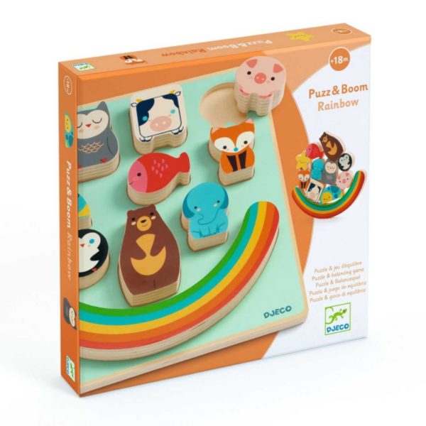 PUZZLE ET RELIEF PUZZ & BOOM RAINBOW