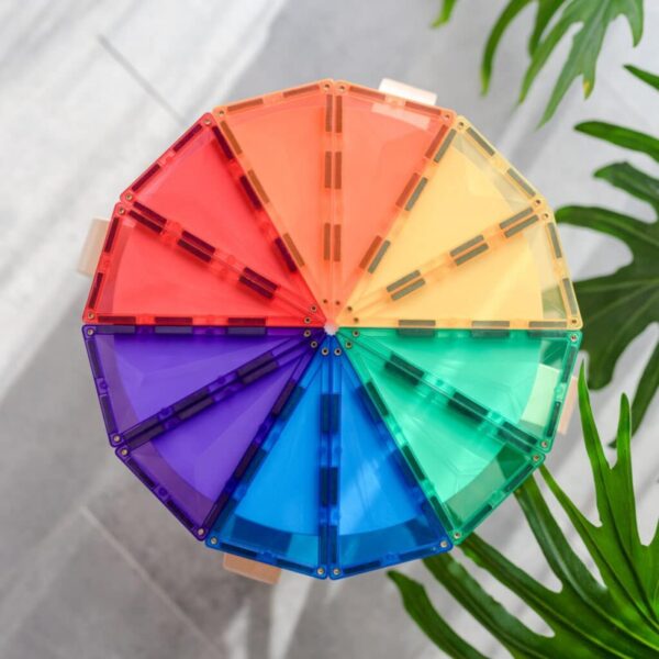 CONNETIX JEU MAGNETIQUE RAINBOW GEOMETRI – Image 4