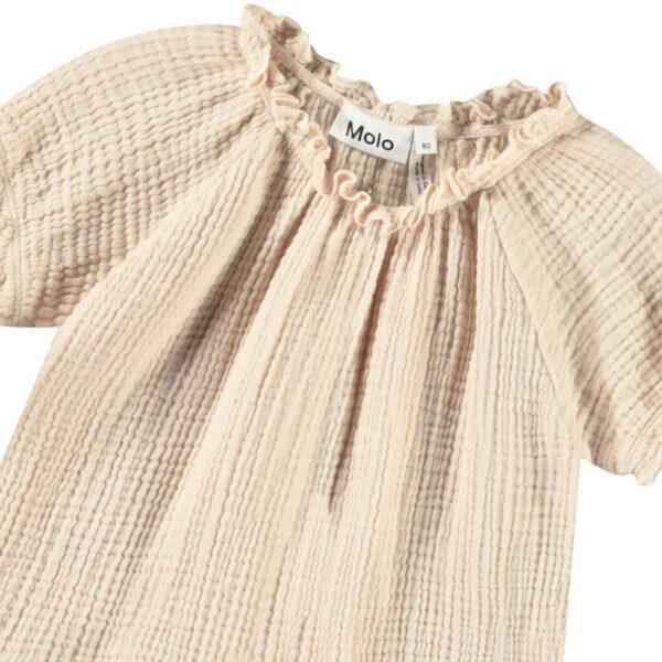 BLOUSE RAGINE GAZE DE COTON SAND – Image 2