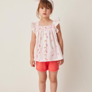 BLOUSE CHERRIES PRINT