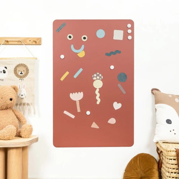 TABLEAU MAGNETIQUE RECTANGLE TERRACOTTA – Image 2