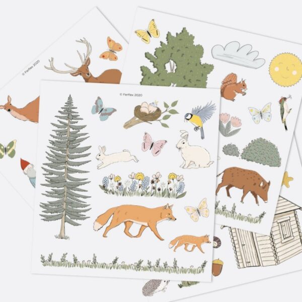 MAGNETS FERFLEX - DANS LA FORET