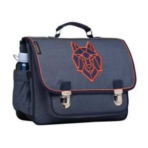 CARTABLE MOYEN LOUP BLEU