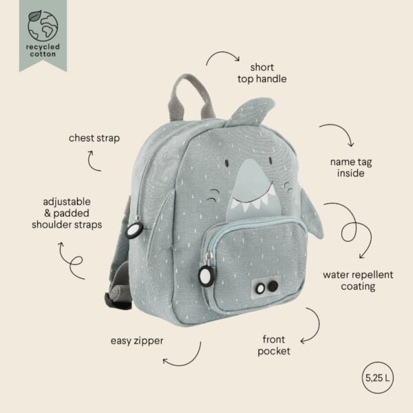 SAC A DOS PETIT - MR. SHARK – Image 2