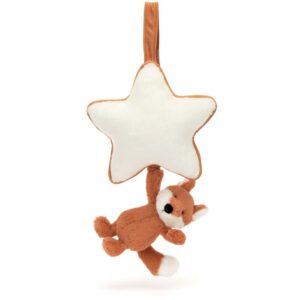 BASHFUL FOX CUB MUSICAL PULL
